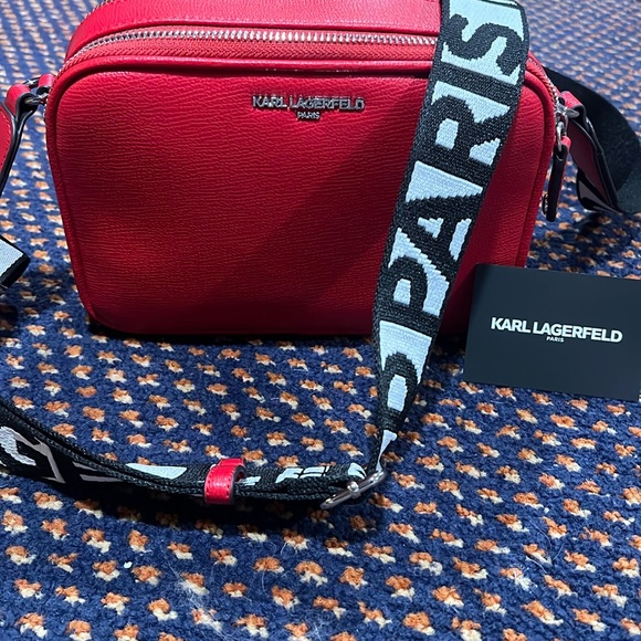 Karl Lagerfeld shoulder/cross body purse - Picture 1 of 5